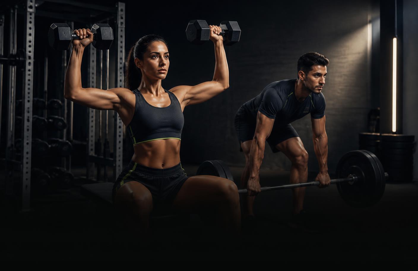 Athlete training with purpose