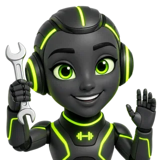 VORTEX character holding a spanner